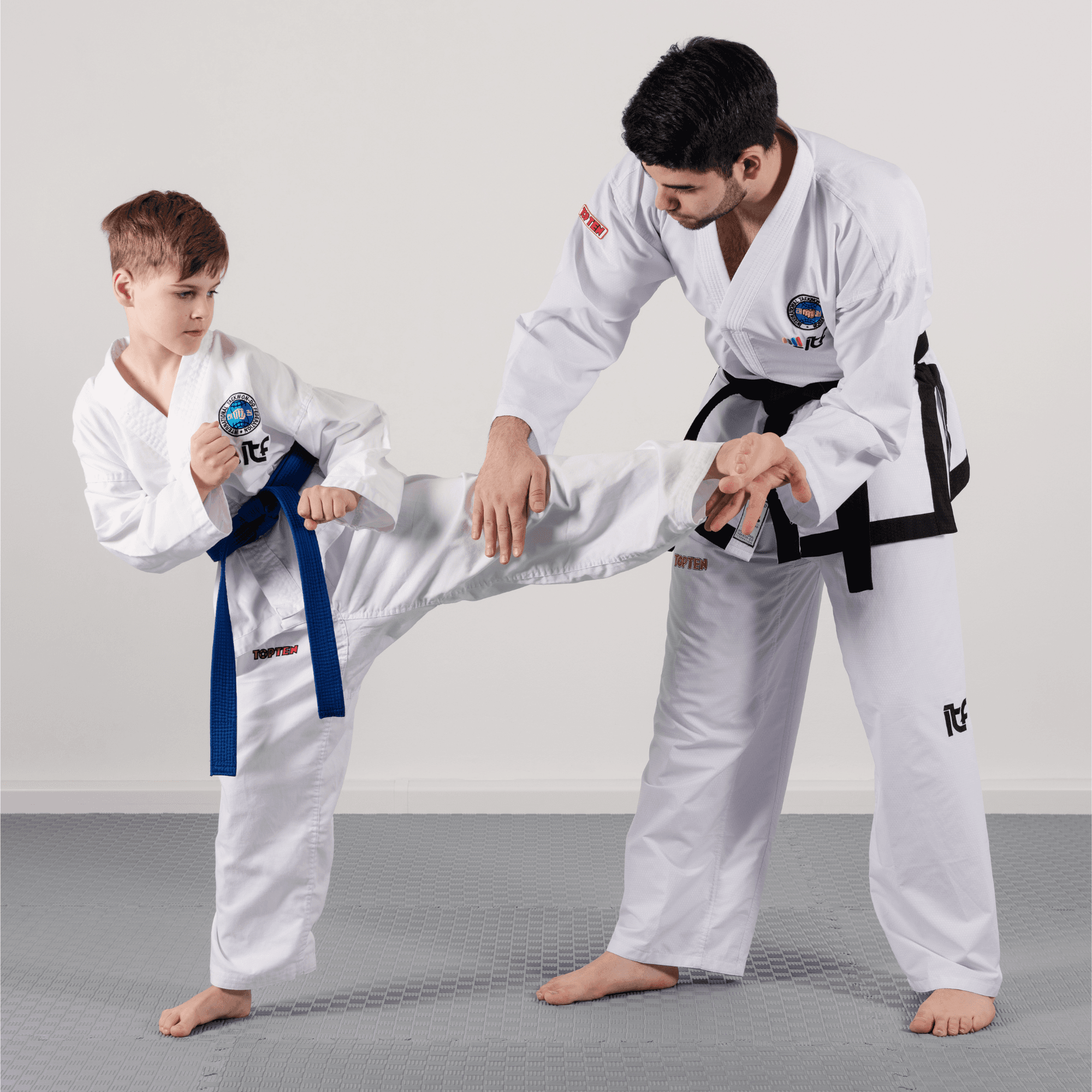 Trial training in the dojang